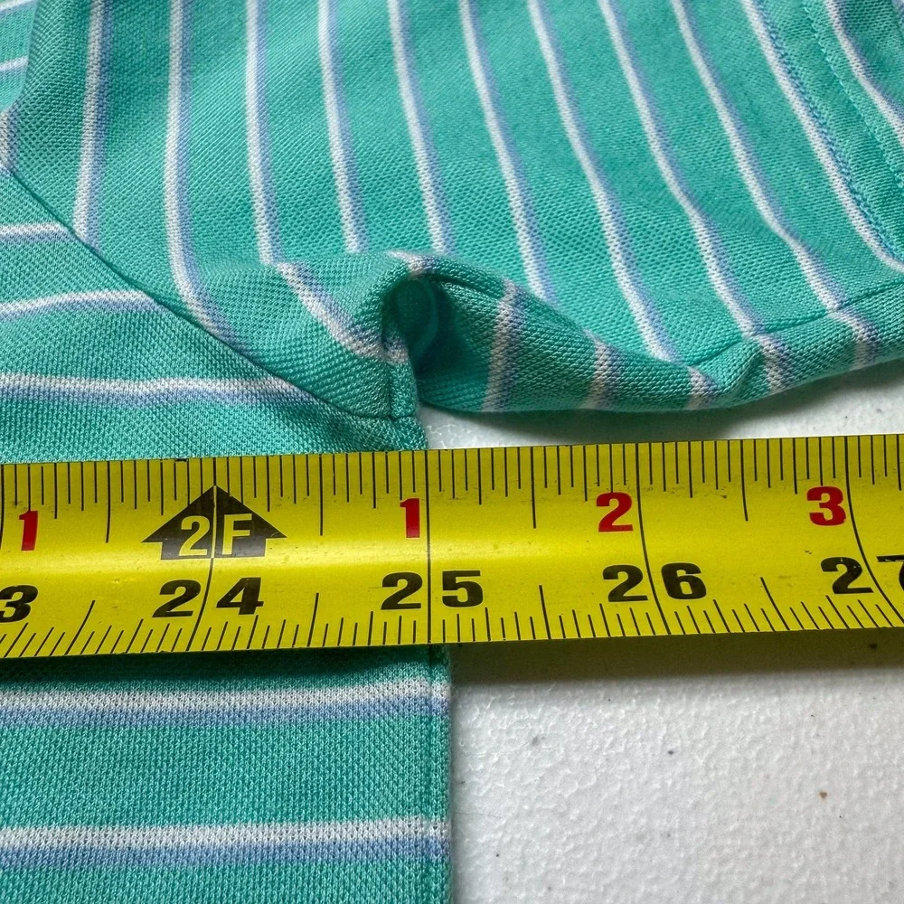 Ralph Lauren RLX Polo Shirt Mens XL Striped‎ Performance Golf Lightweight